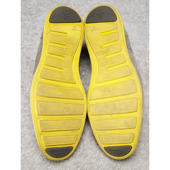 Cole Haan Lunargrand Gray Suede Yellow Sole Wingtip Shoes Mens Size 11 main image 10
